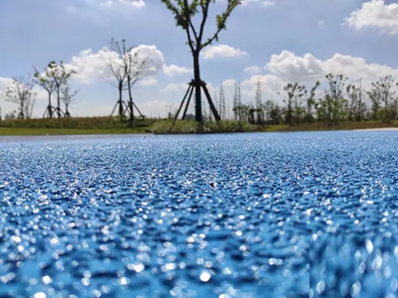 露骨料透水混凝土路面